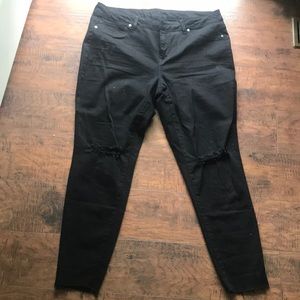 Maurice’s XL Black Skinny Jeans